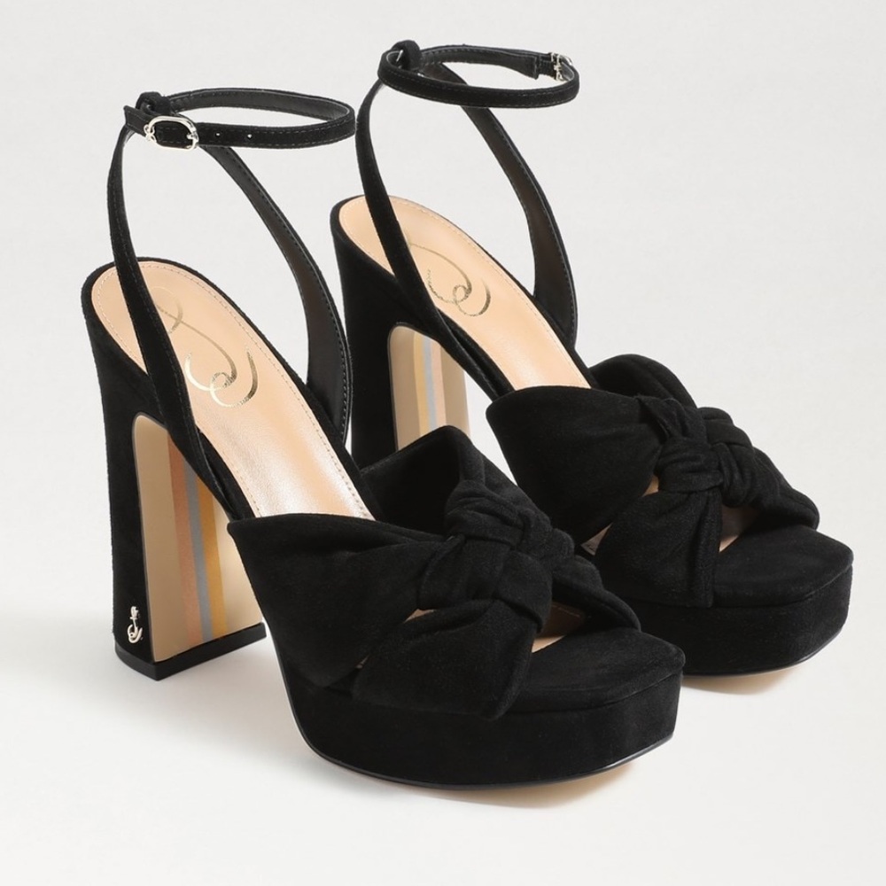 NEW Sam Edelman Kristen Suede Platform Heels